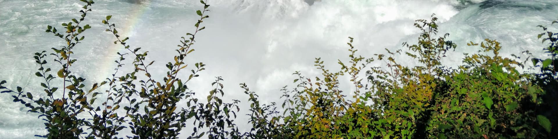 Also known as the most powerful water in the Europe, it truly is! #Trovember #rainbow #waterfall