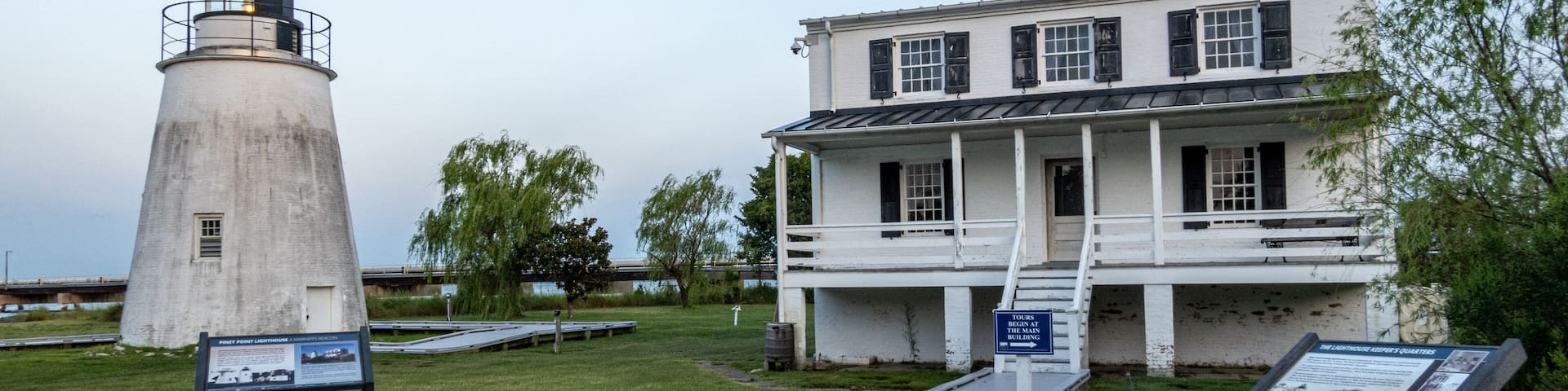 Piney Point, Maryland, USA The Piney Point Lighthouse in southern Maryland.