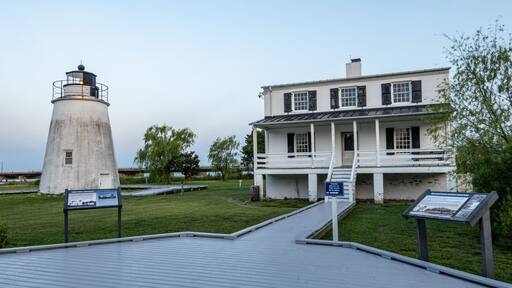 Piney Point, Maryland, USA The Piney Point Lighthouse in southern Maryland.