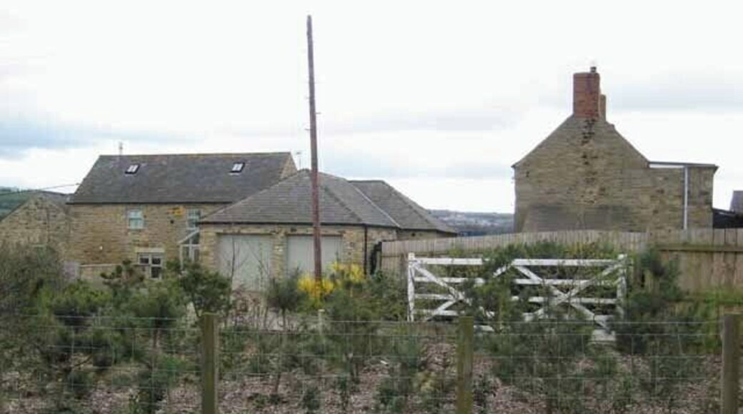 Newlands South Farm To the right a working farm, to the left a barn conversion.