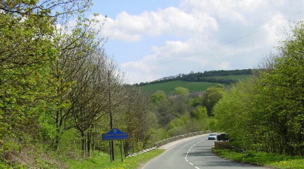 The new bridge over the river Derwent at Ebchester.