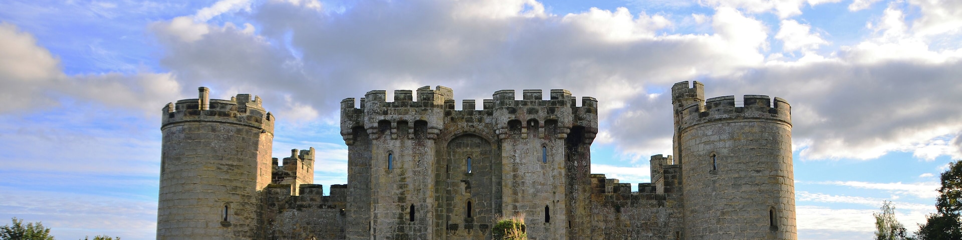 Evening Symetry at Bodiam Castle