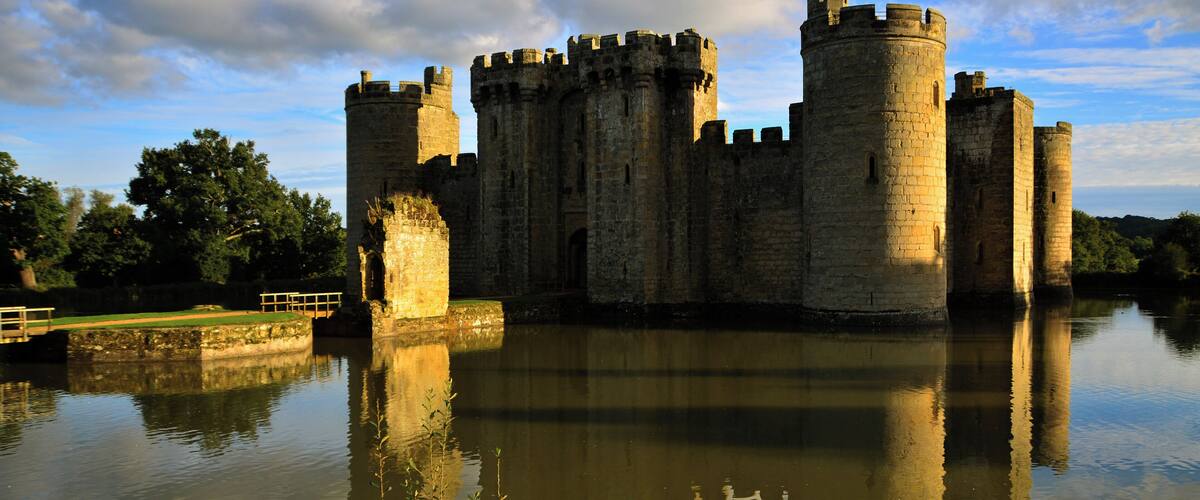 Bodiam Castle - Reflections and Shadows