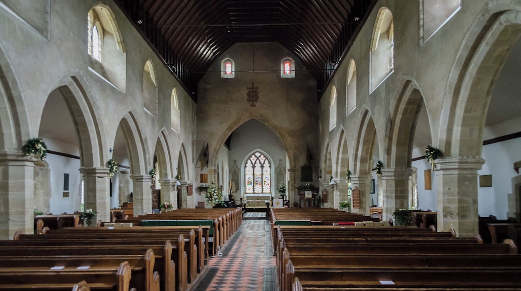 Grade I listed parish church of 13th century origin.