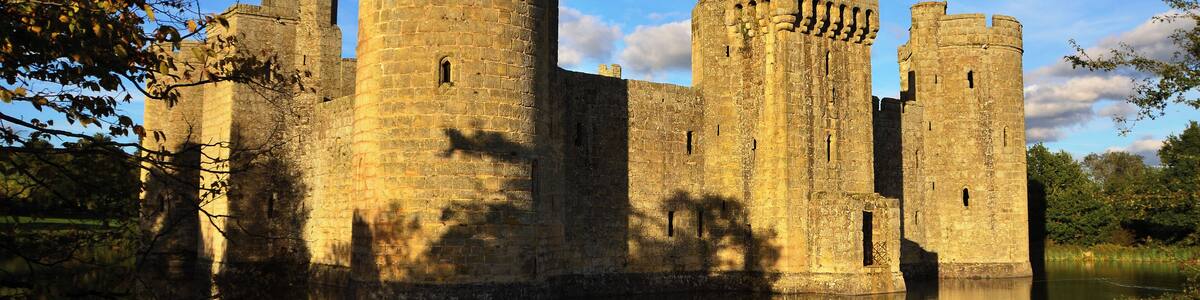 Bodiam Castle, Evening Light