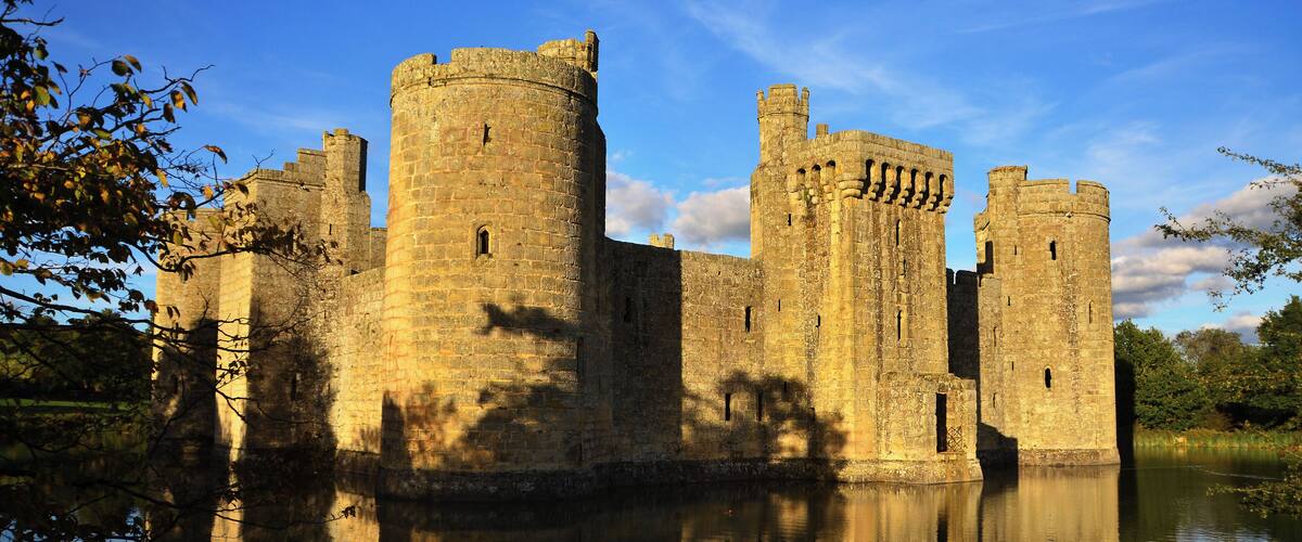 Bodiam Castle, Evening Light