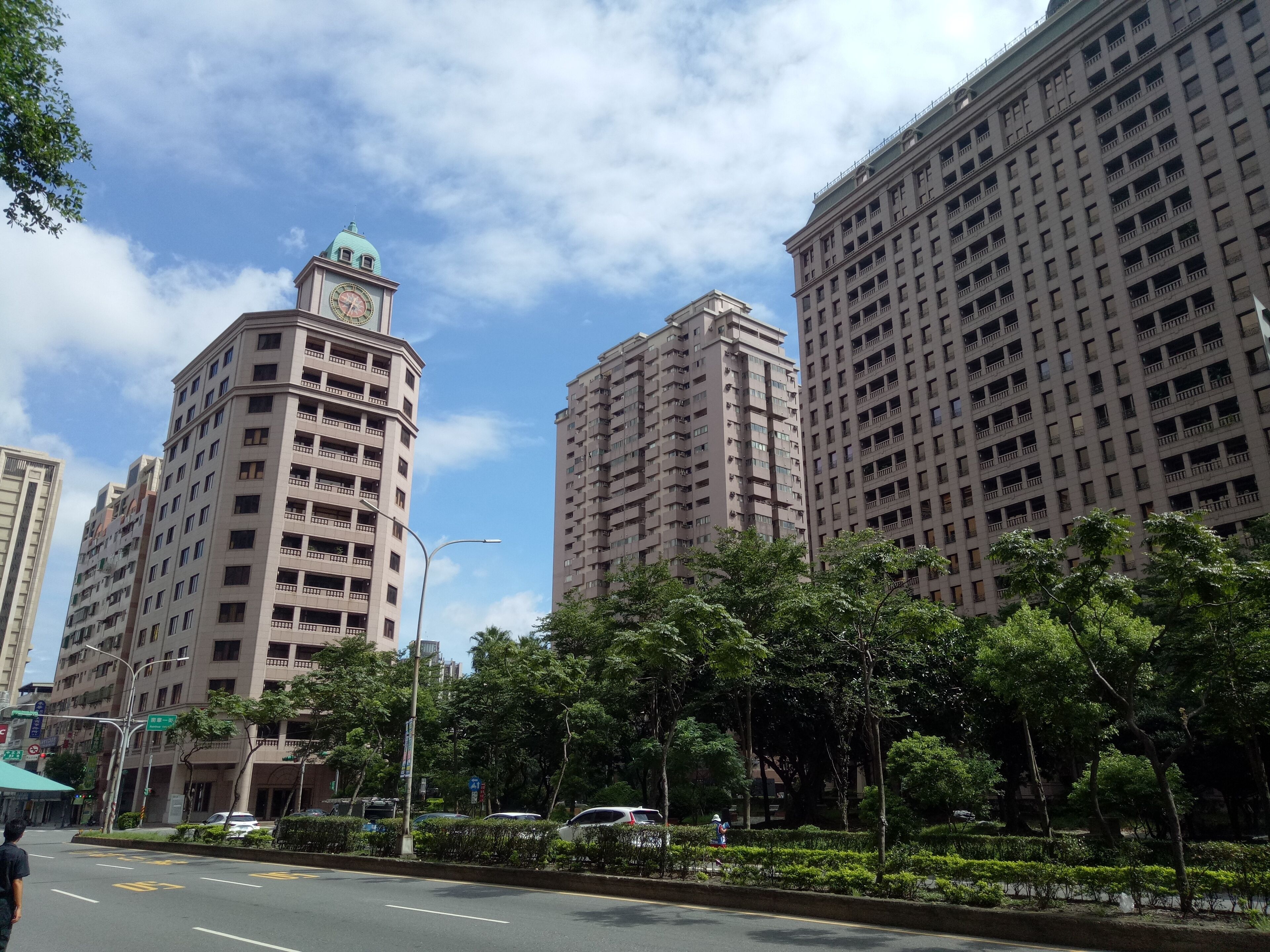 桃園蘆竹區南崁地區街景。