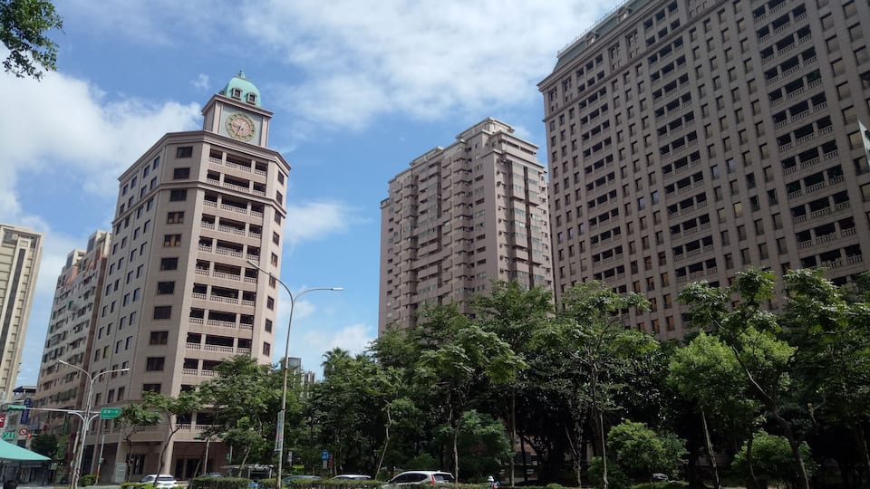 桃園蘆竹區南崁地區街景。