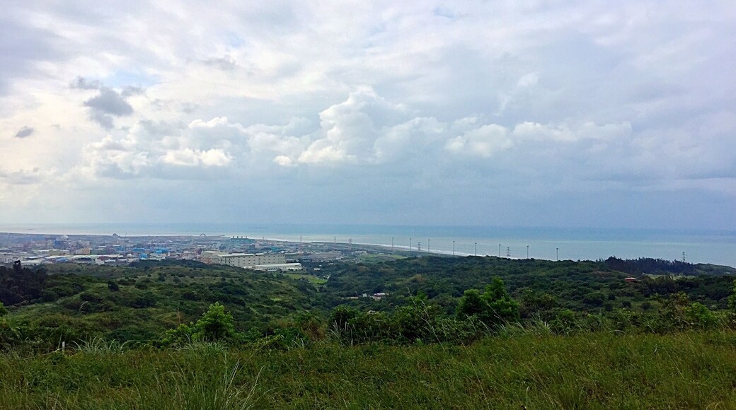 View northwest looking towards the Luzhu coast from Linkou Plateau.