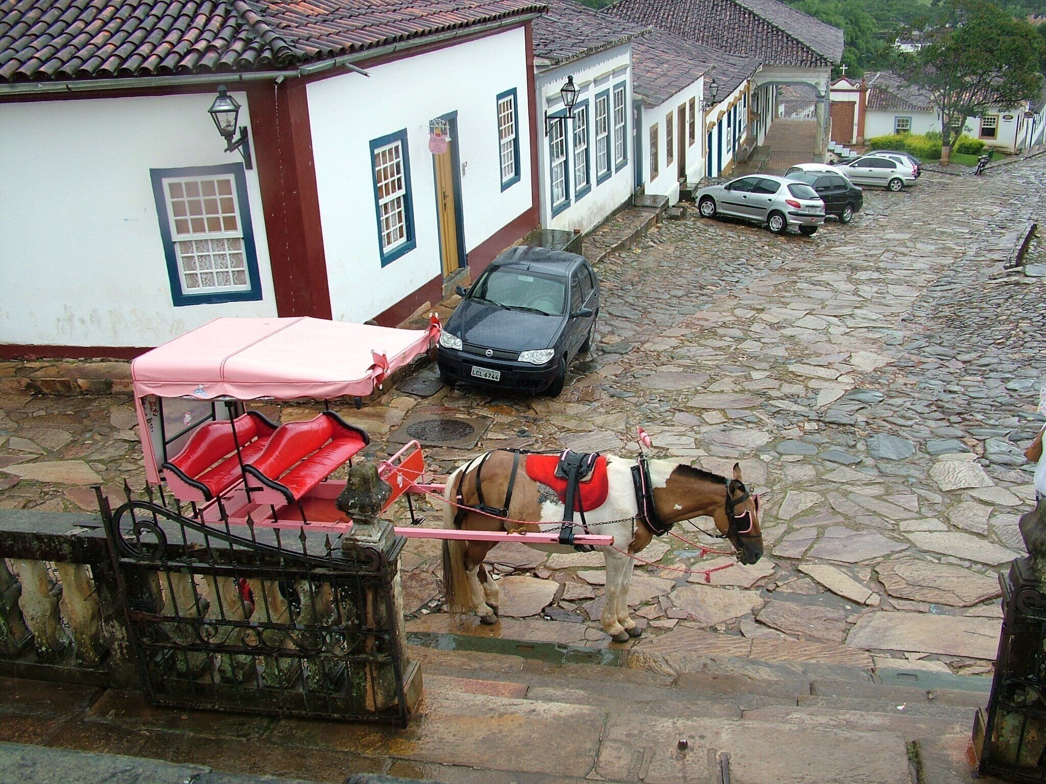 Colonial town in MInas Gerais state, named after Brazil's national hero.
