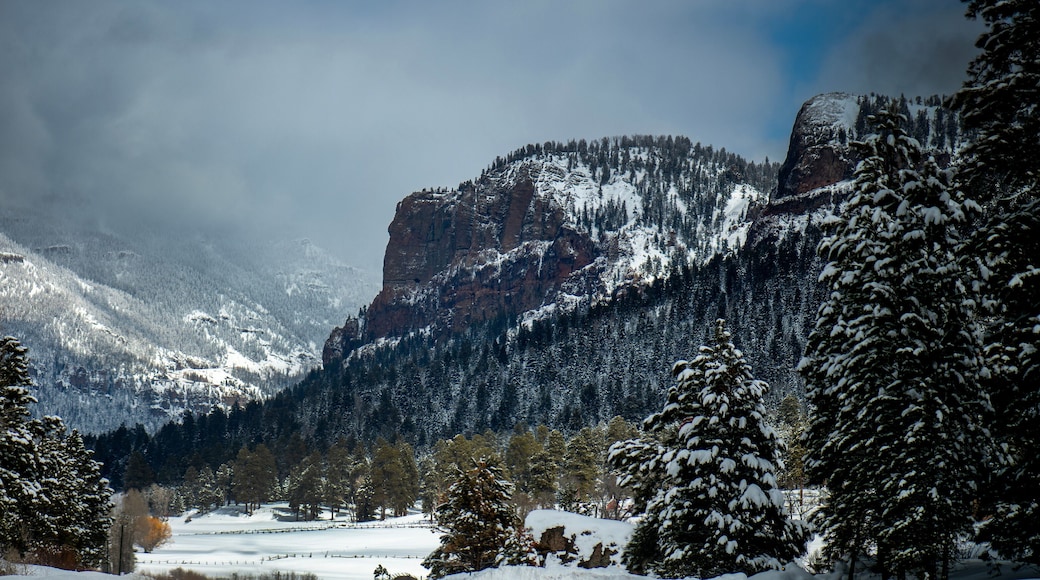 The western gateway to Wolf Creek Pass in Colorado.