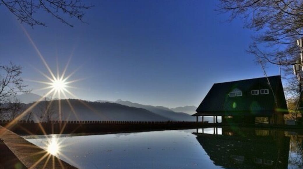Sunrise in Great snow mountain mountaineering
,Taiwan