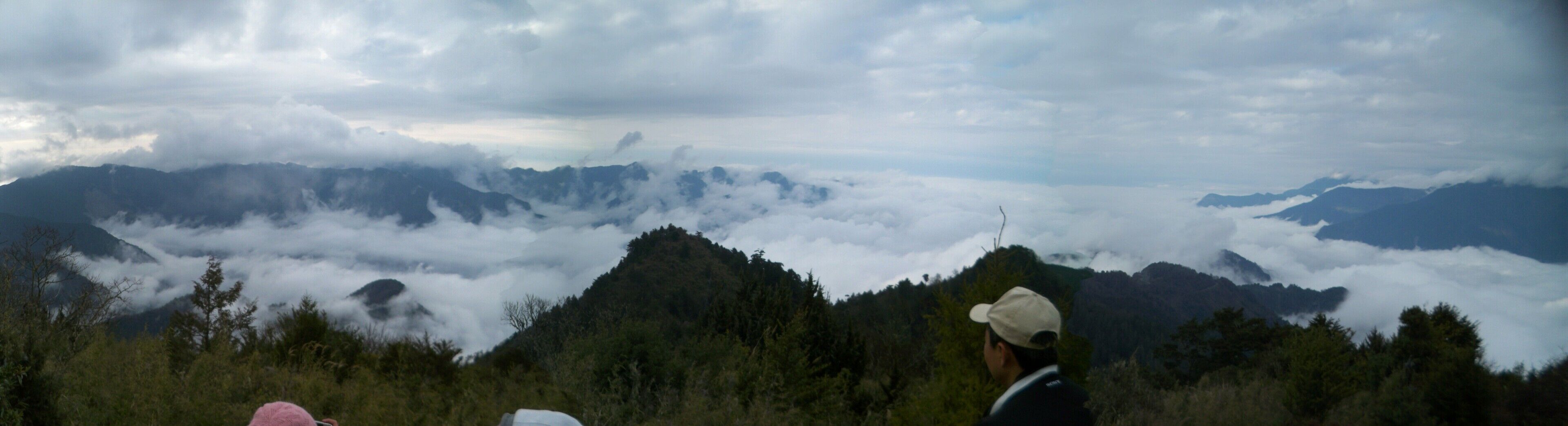 南投縣信義鄉 東埔山山頂風景