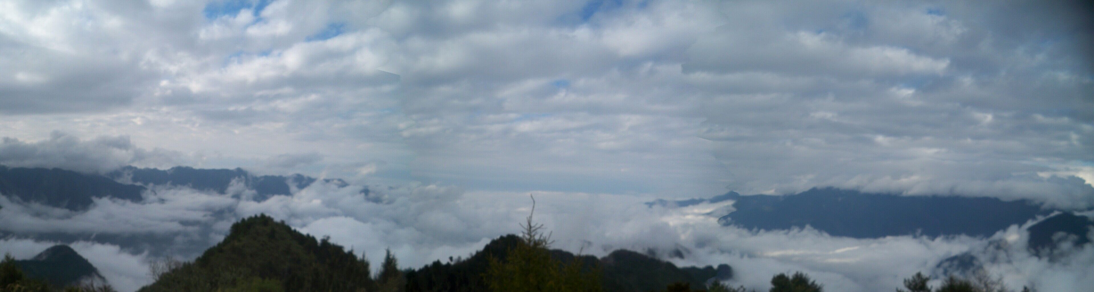 南投縣信義鄉 東埔山山頂風景