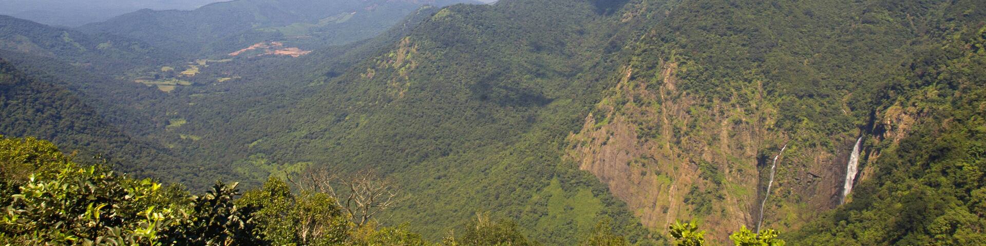 Chorla ghats landscape from Karnataka state, India
