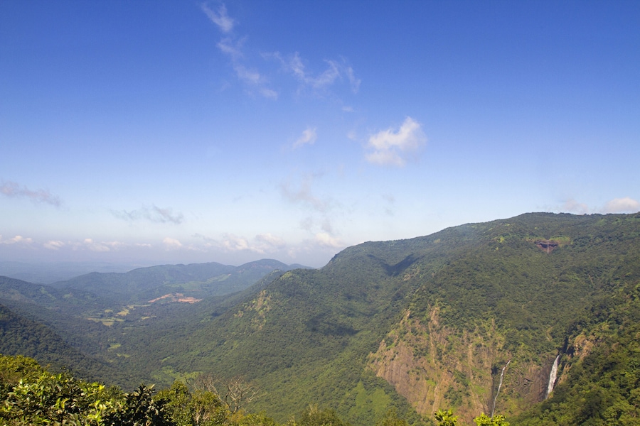 Chorla ghats landscape from Karnataka state, India
