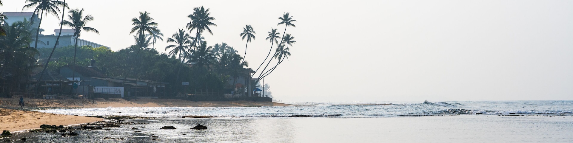 Beautiful Sandy Beach in Sri Lanka