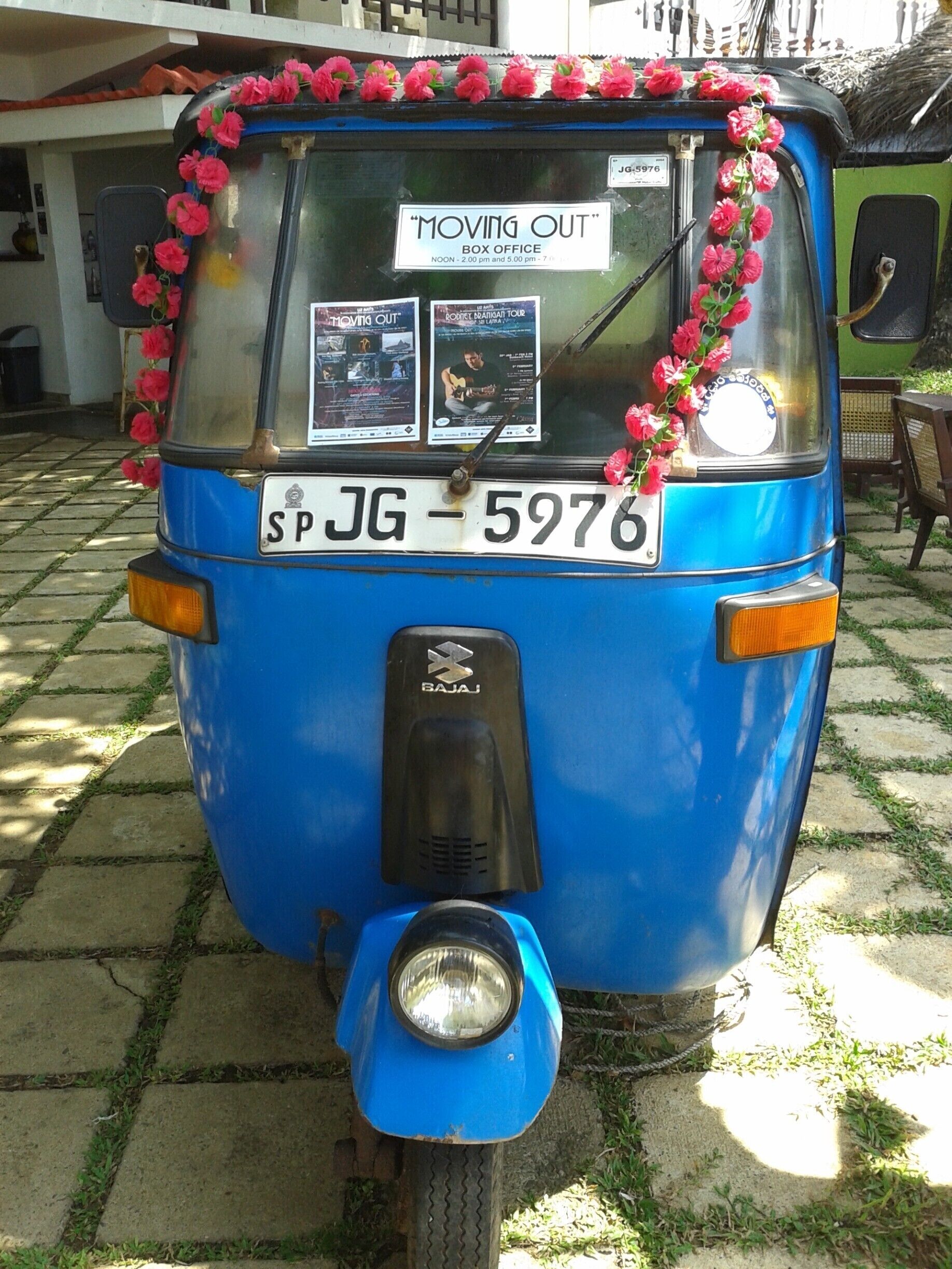 Moving Out is a festival of visual arts and performances that is taking place in Sri Lanka from 5 Janruary 2015 - 8 February 2015.

The festival is done in two parts, one in Hikkaduwa and the other in Colombo.

Here is a novel concept of a moving box office that was created for the festival.
https://www.facebook.com/movingout.lk

#MovingOut.lk #Hikkaduwa # Colombo #SriLanka #VisualArt #PublicPerformance #UZArts 