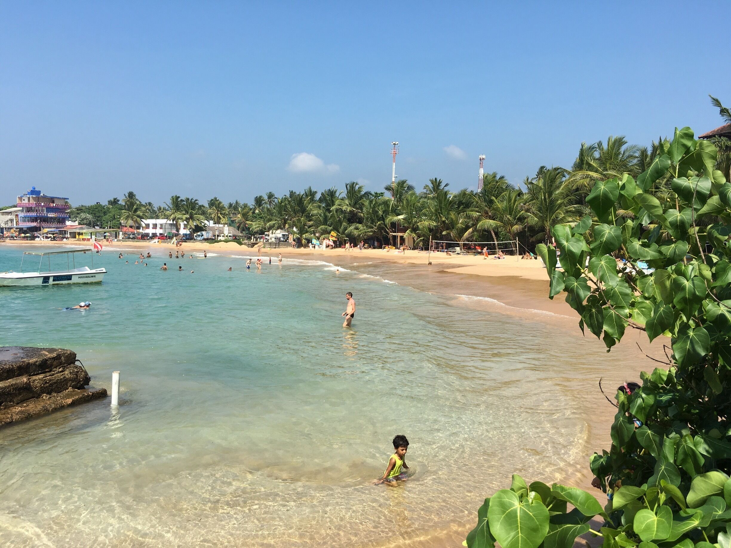 Hikka beach close to Cinnamon 