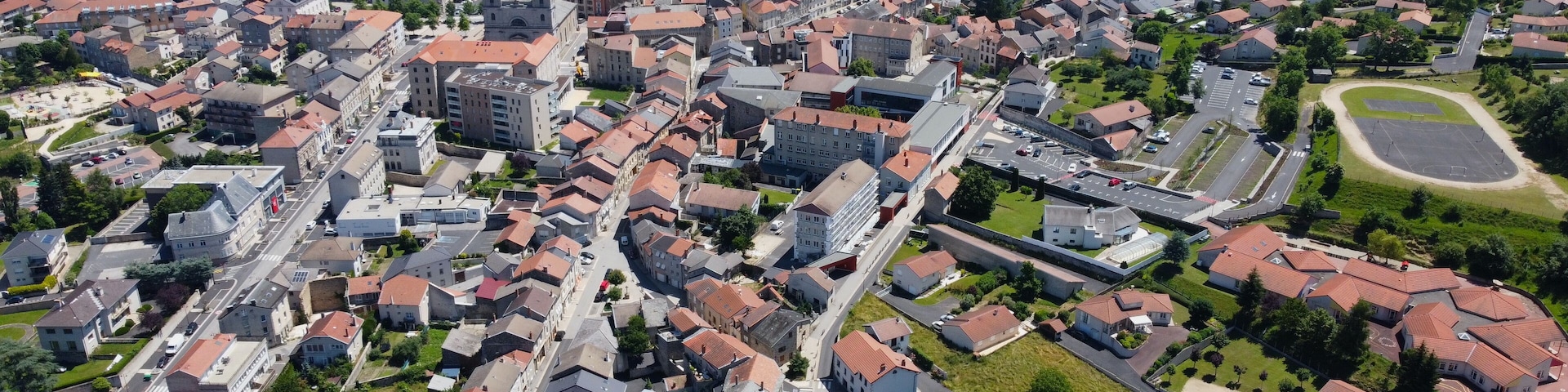 Yssingeaux, Haute-Loire, Rhône Alpes Auvergne, Massif Central, France.