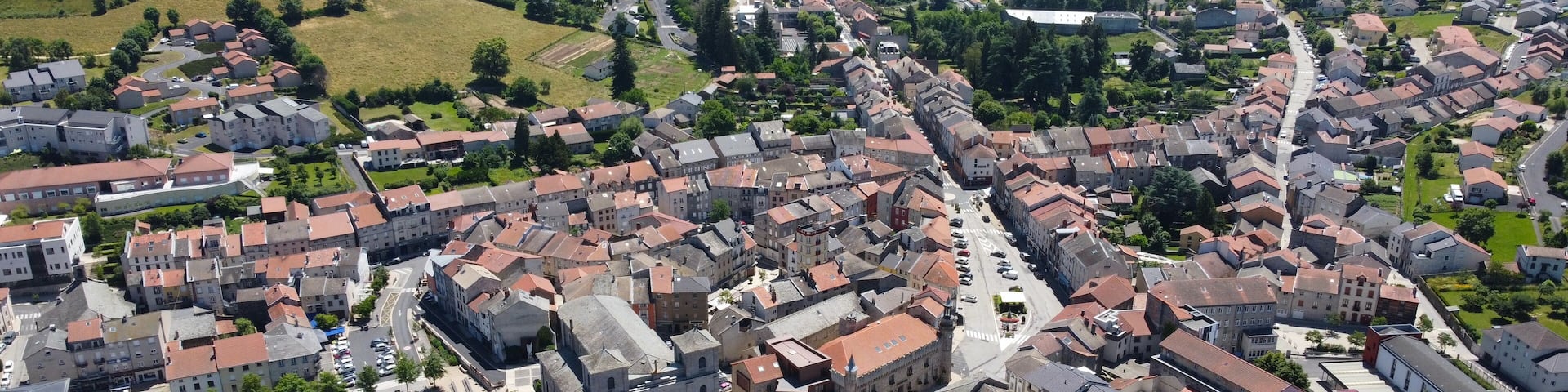 Yssingeaux, Haute-Loire, Rhône Alpes Auvergne, Massif Central, France.