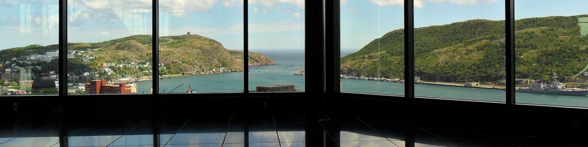 Reflections. The Rooms is Newfoundland and Labrador's largest public cultural space. Not only is it a great place to immerse yourself in the province's history, but it offers one of my favourite views of St. John's. #Newfoundland #Canada