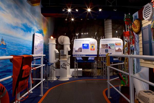 Johnson Geo Centre das einen Innenansichten