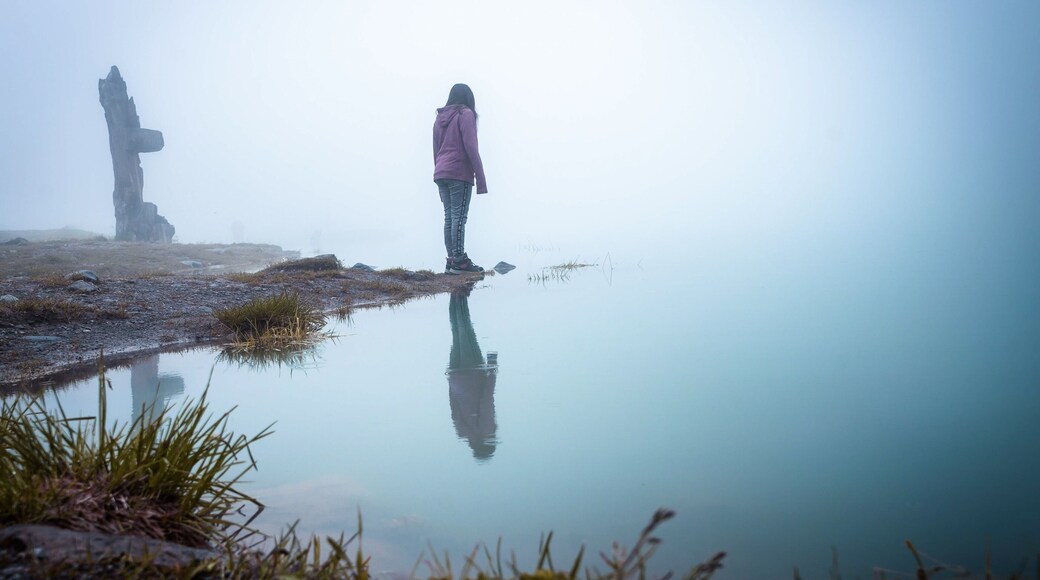 Kaunertal Begehbare Gletscherspalte. Beautiful mountain area with waterfalls, lakes and snow where you can go skiing
#adventure