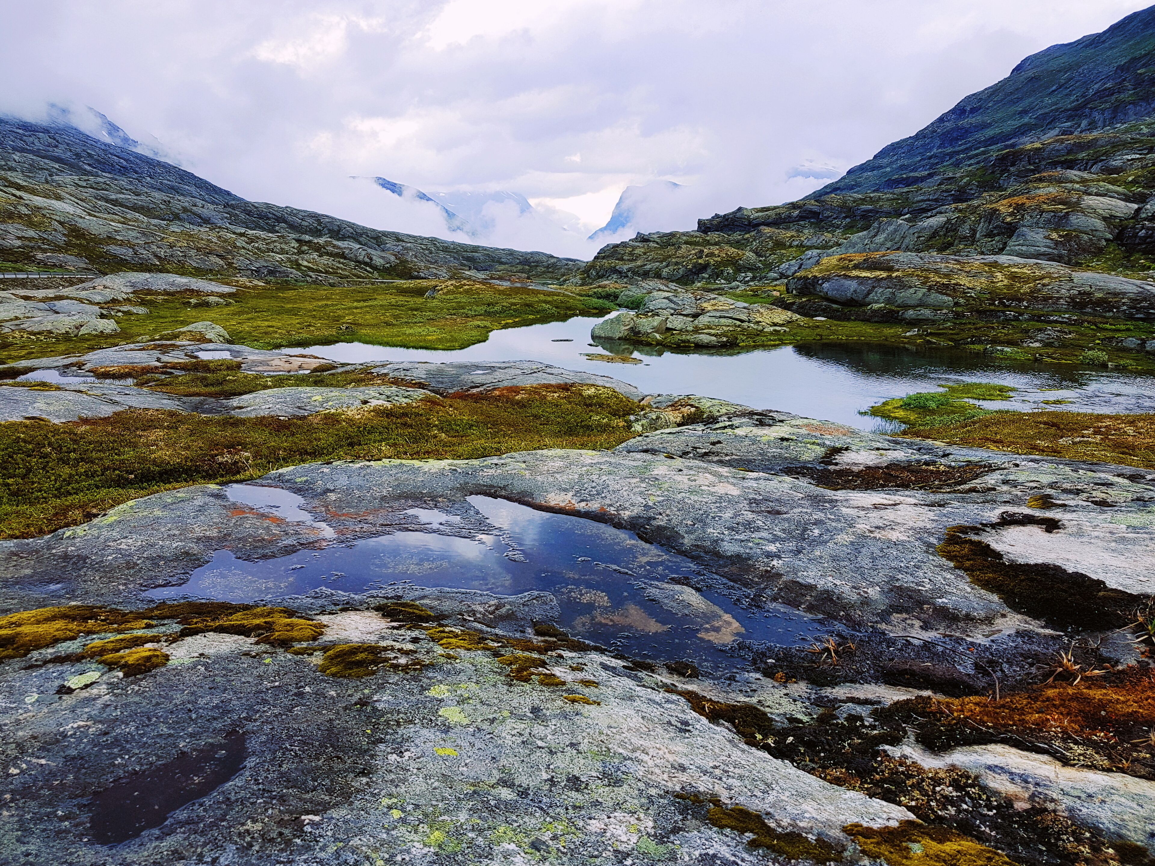 Pull on the side of the road and trek 5 min and you'll be blessed with amazing views