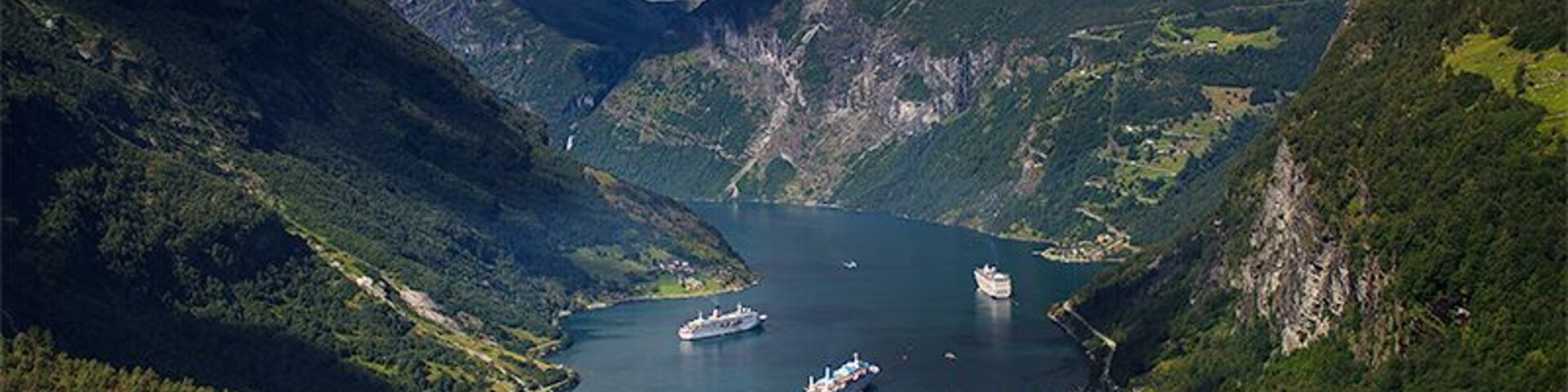The Geirangerfjord. #alwayswanderlust #green
