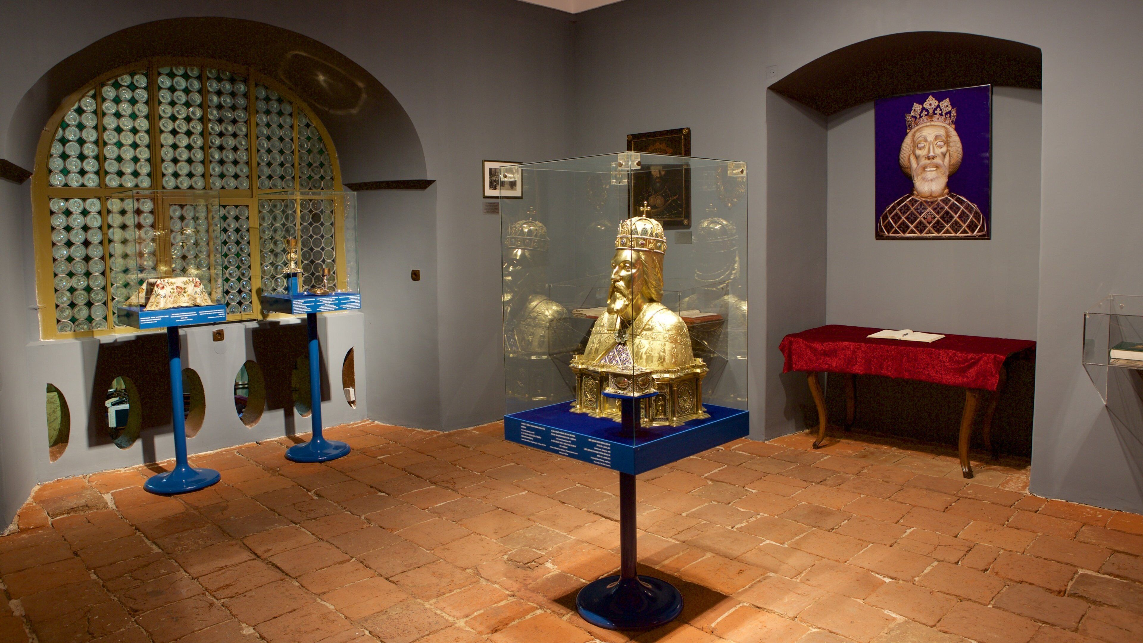 Catholic Bishop\'s Palace Museum featuring interior views