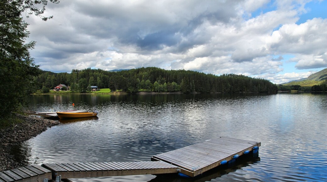 Lake Aurdalsfjorden in Nord-Aurdal