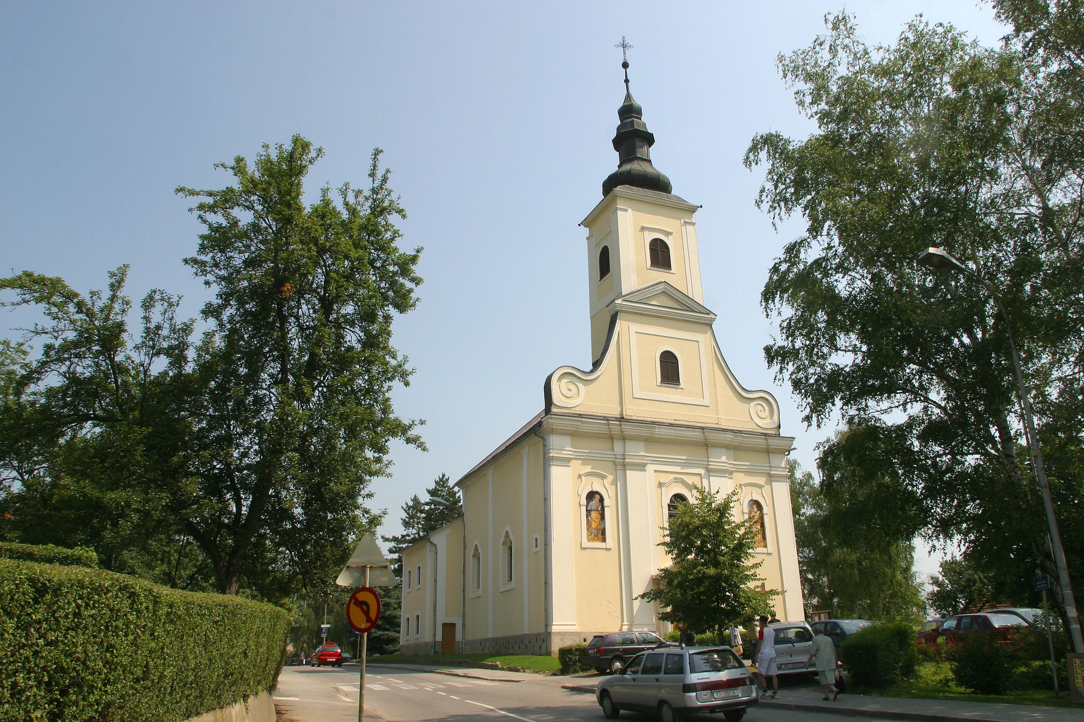 St. Helena Parish Church in Zabok, Croatia