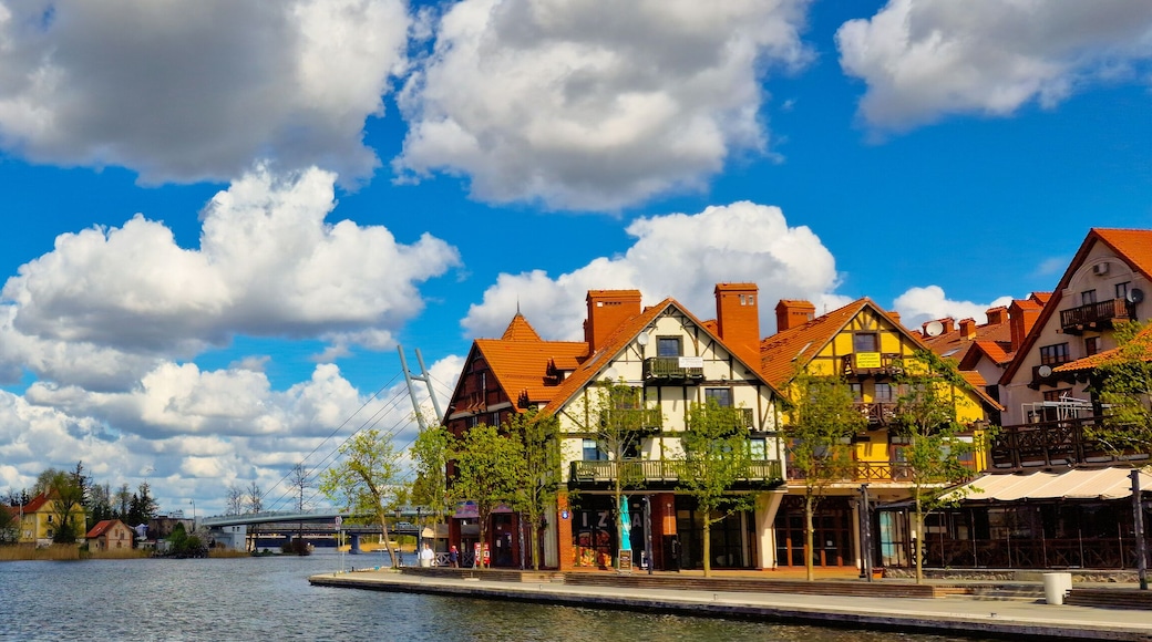 Marina on Mikolajskie lake. Masurian Lakes District. Mikolajki, Poland