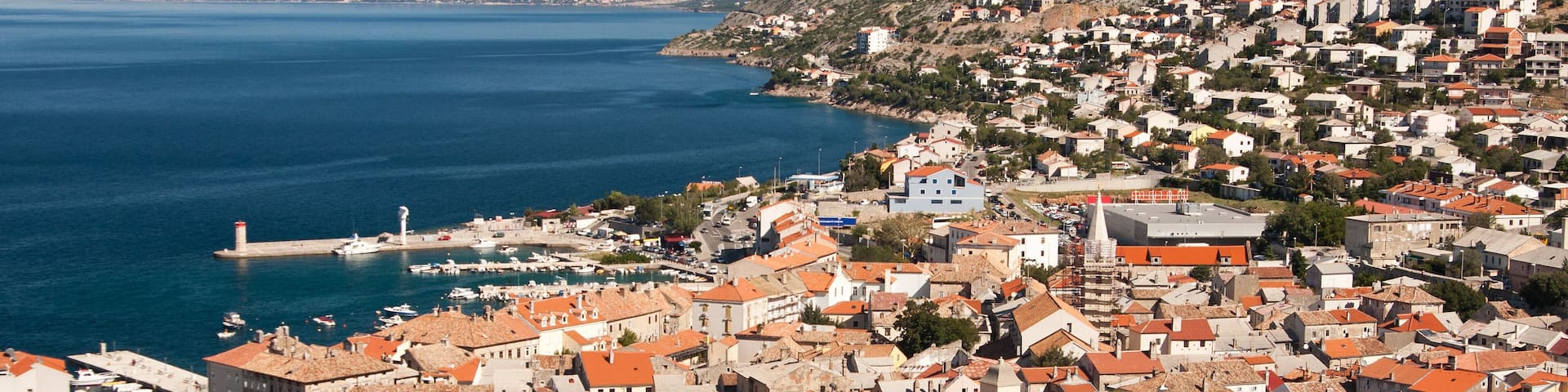 the coast of city Senj - Croatia