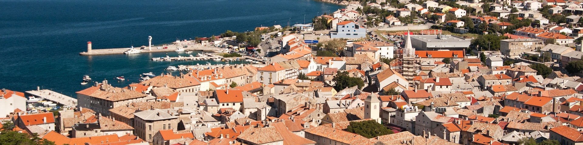 the coast of city Senj - Croatia
