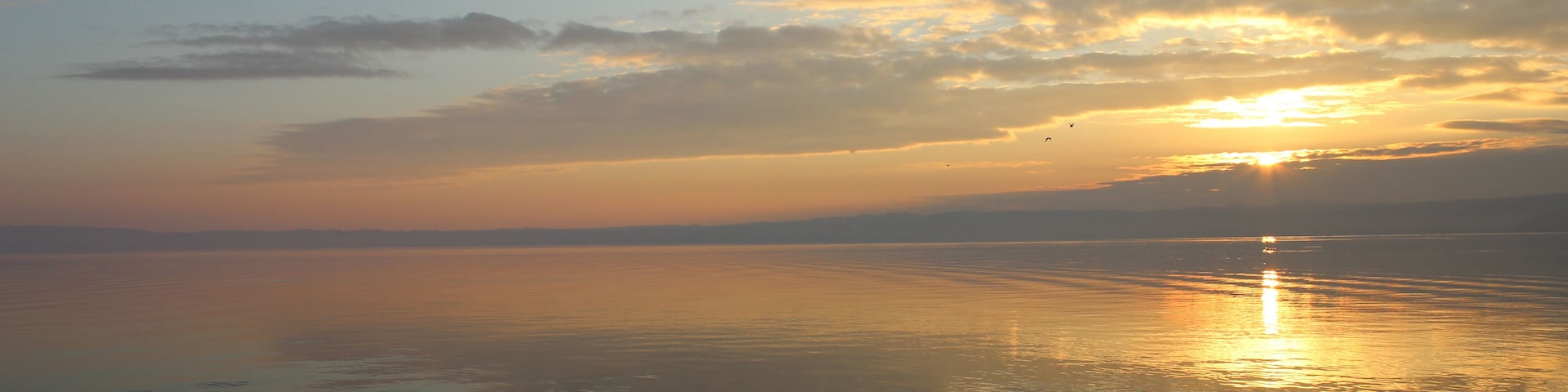 Tramonto sul lago di Bracciano
