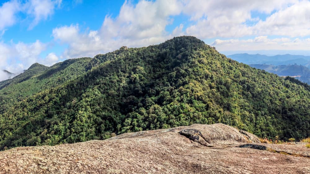 Brazilian mountains landscape at Monte Verde, Minas Gerais State