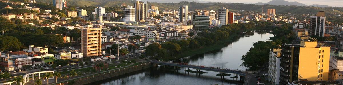 itabuna, bahia / brazil - january 30, 2012: aerial view of the city of Itabuna, in the south of Bahia.