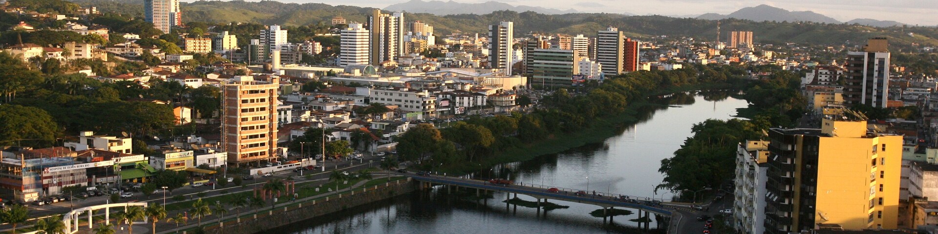 itabuna, bahia / brazil - january 30, 2012: aerial view of the city of Itabuna, in the south of Bahia.