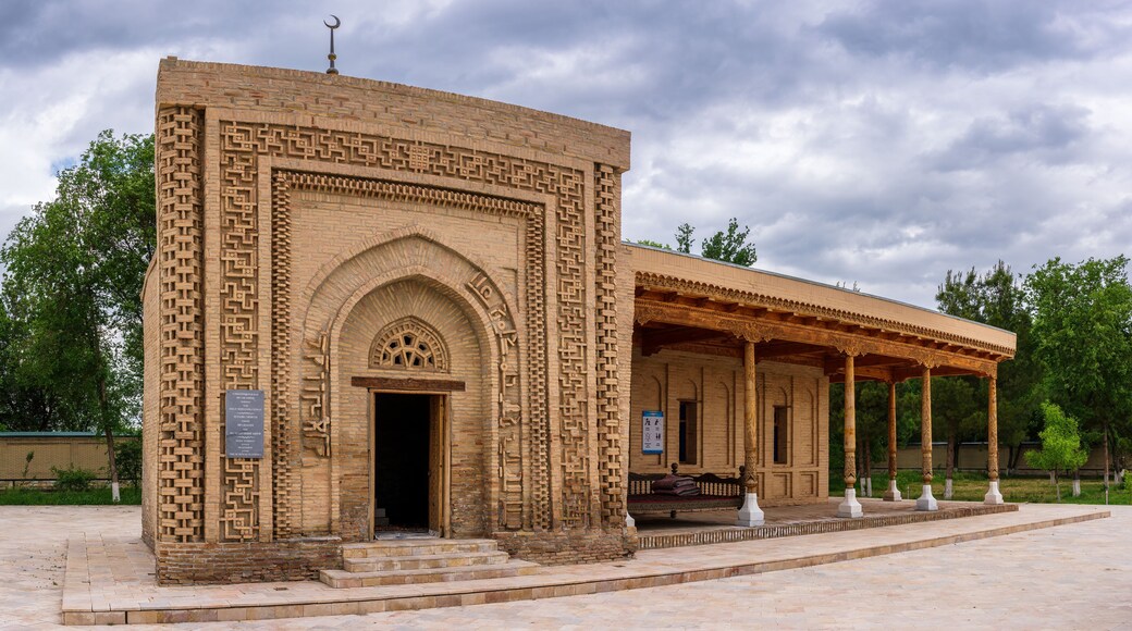 Mir-Sayid Bakhrom Mausoleum, a 10th-11th century mausoleum in the city of Karmana near Navoiy, Uzbekistan. It is a tentative world heritage site.