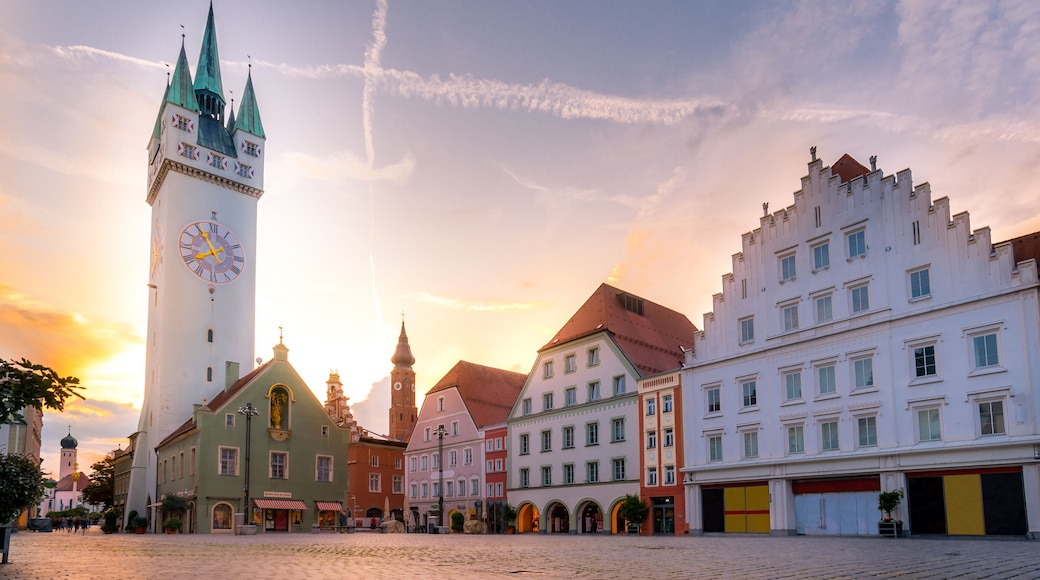 Stadtturm / Stadtplatz / Straubing / Gäuboden / Niederbayern