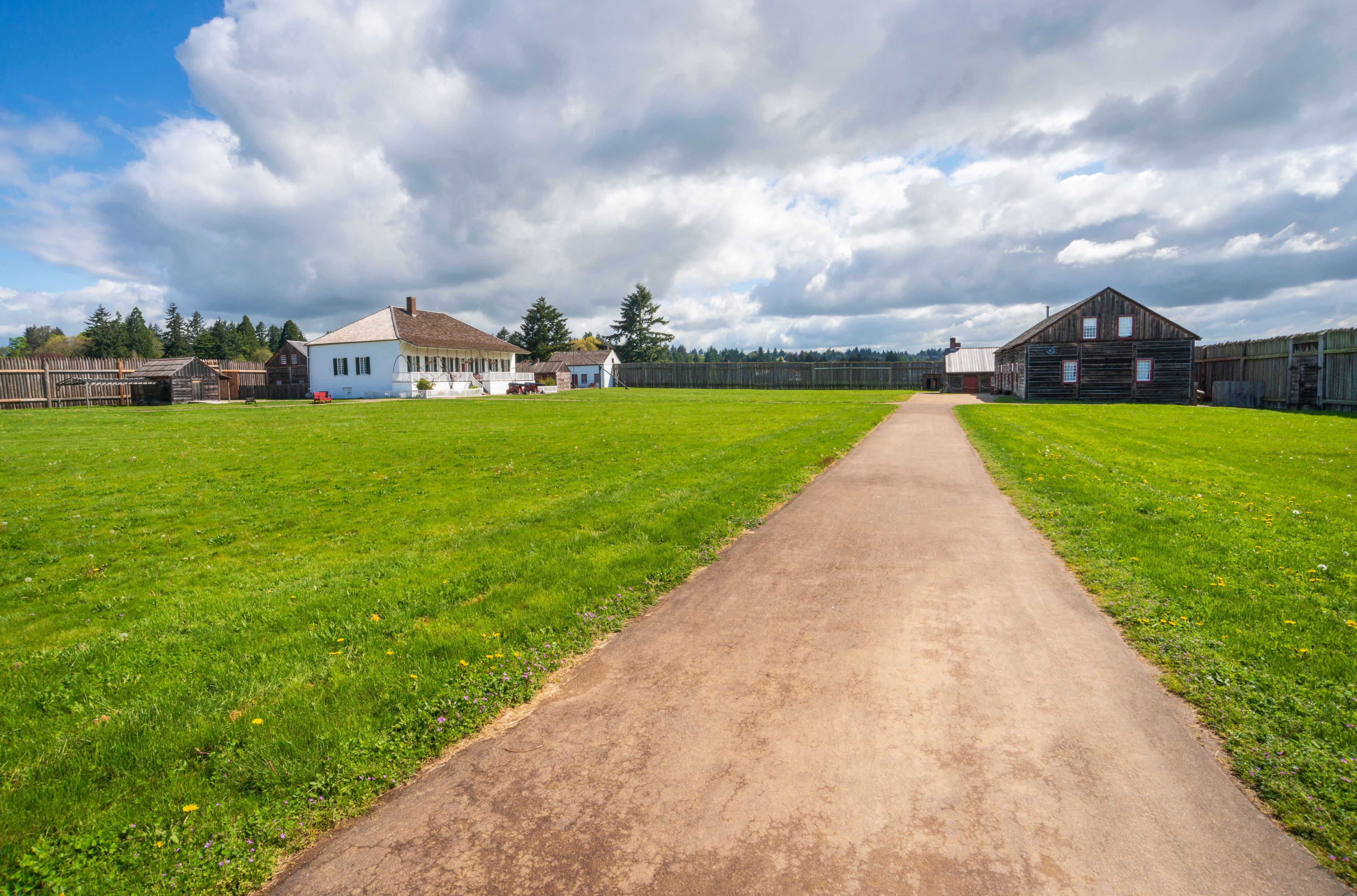 Fort Vancouver National Historic Site in Washington State