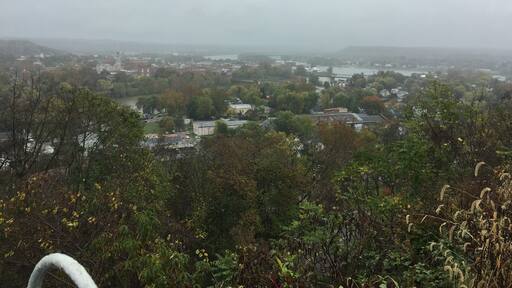 A great little spot tucked away in a peaceful looking neighborhood; this view is incredible!