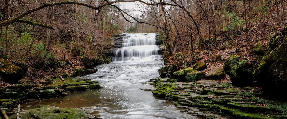 The falls at Fallsville are sort of isolated from the other groupings of waterfalls in Ohio. So, if you're going to journey there, make an afternoon of it by visiting near by Hillsboro. Stop and have a burger at Cowaburger. Swing by the world's largest horseshoe crab sculpture.