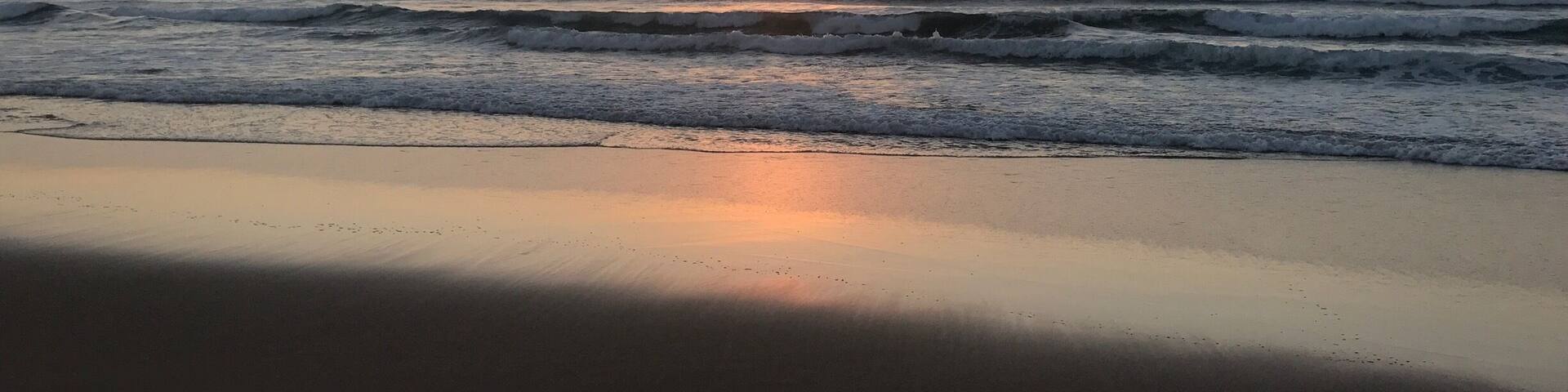 Sunrise on Guinjata Beach #LifeatExpedia