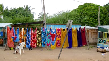 Inhambane featuring heritage elements as well as an individual male