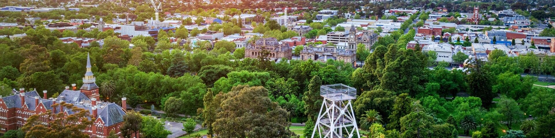 Bendigo - Rosalind Park Poppet Head - Central and Regional Victoria