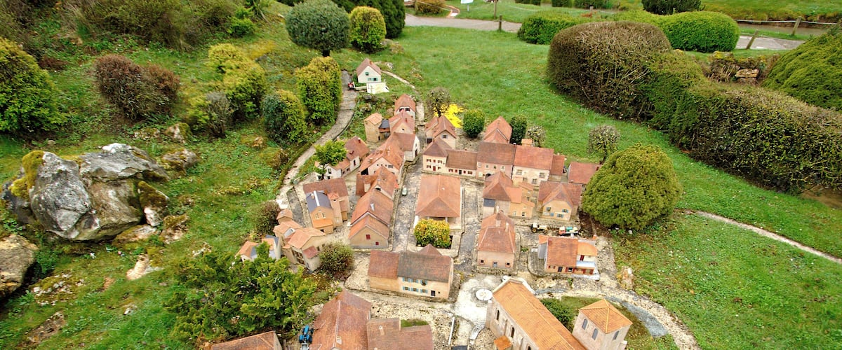 France Miniature, a miniature park tourist attraction in Élancourt, France.