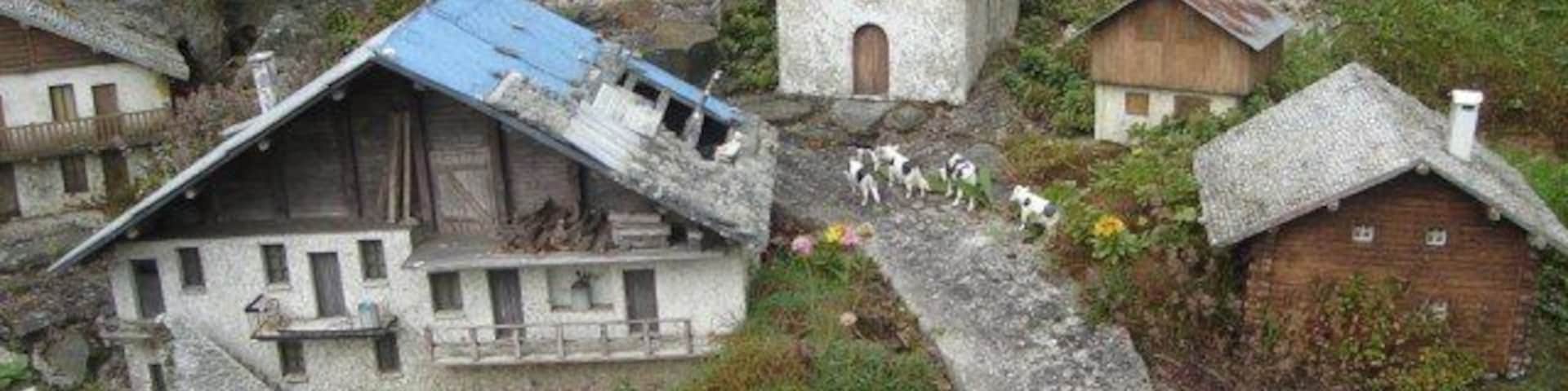 a Savoi village in miniature France